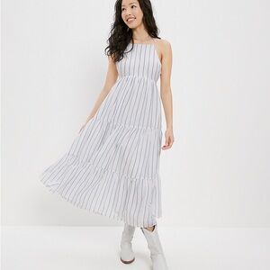 American Eagle Striped Maxi Dress